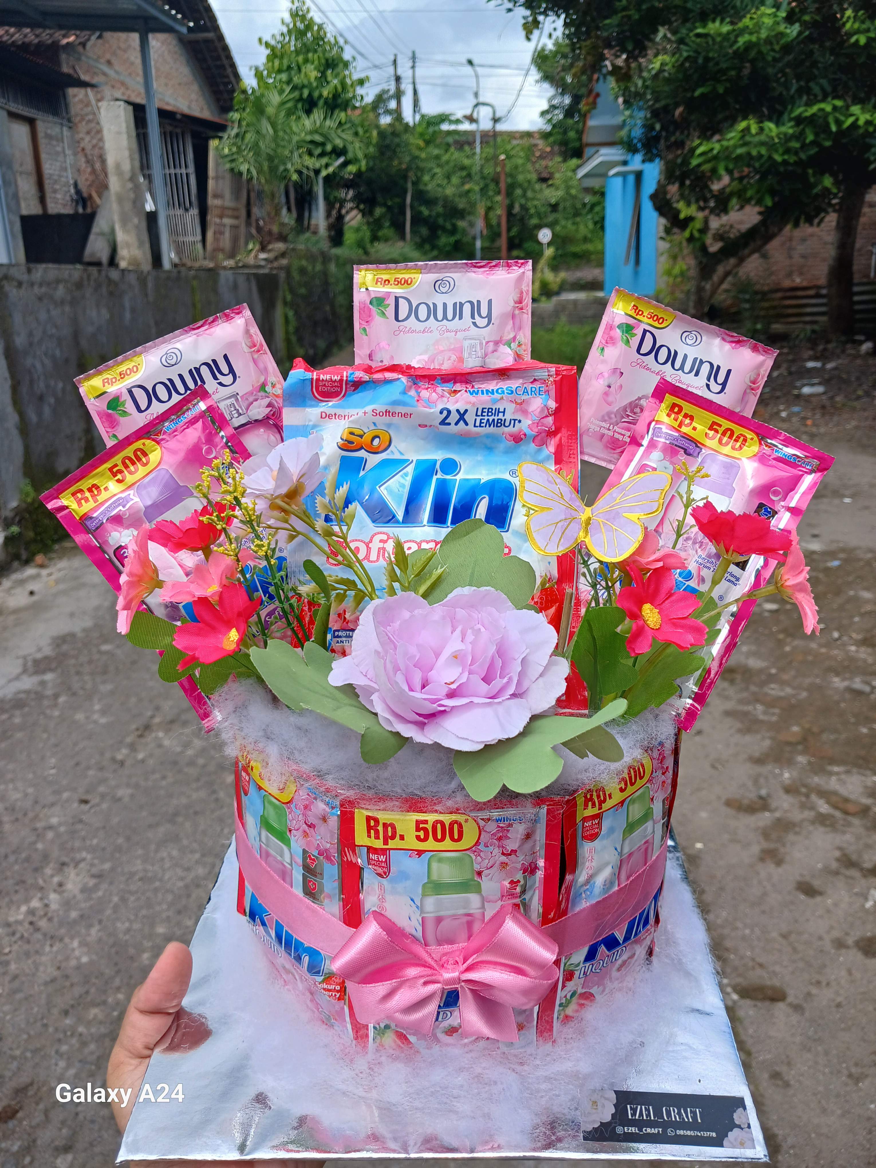 Buket sabun tart