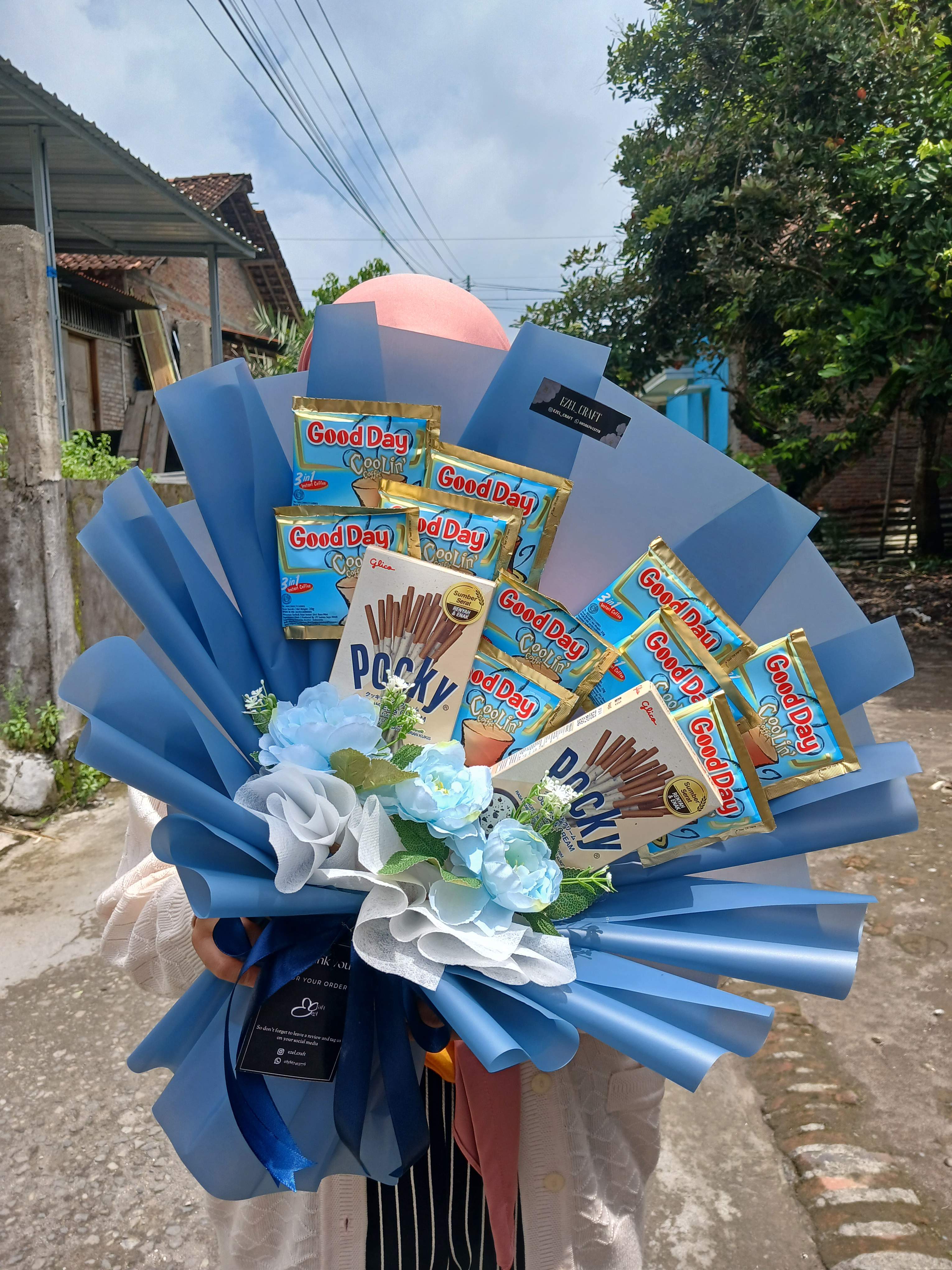 Buket kopi pocky