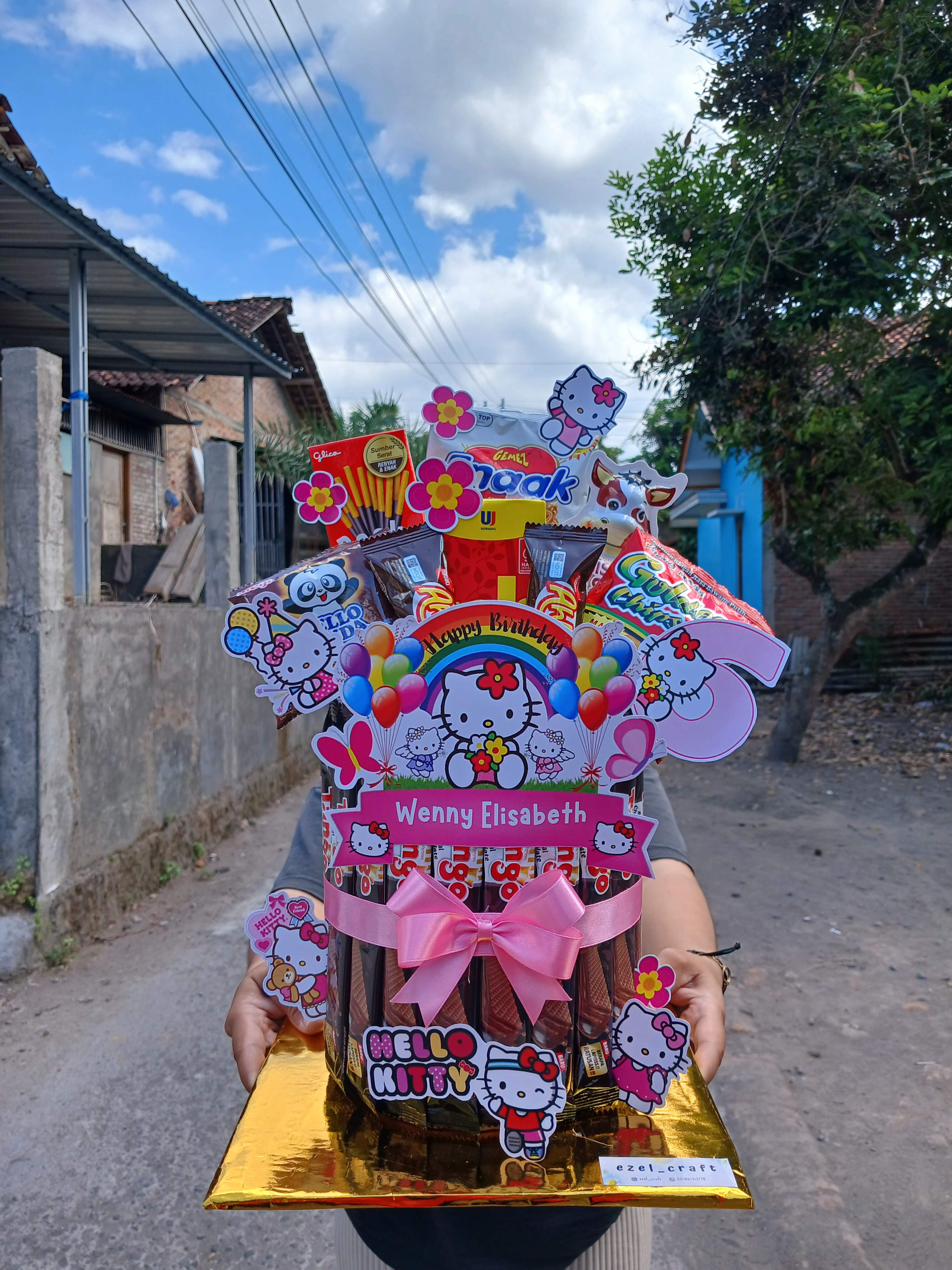 Snack tower D